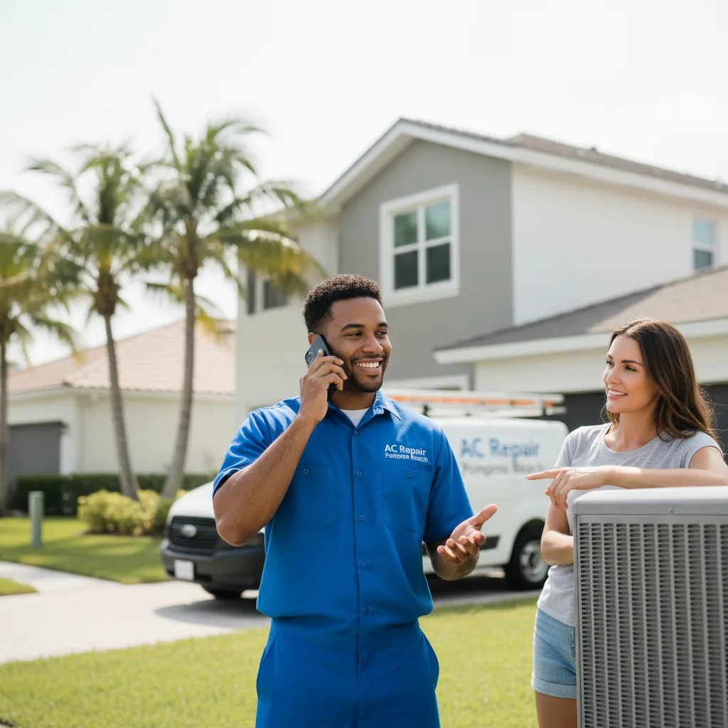 AC Repair Pompano Beach customer support in Clifton